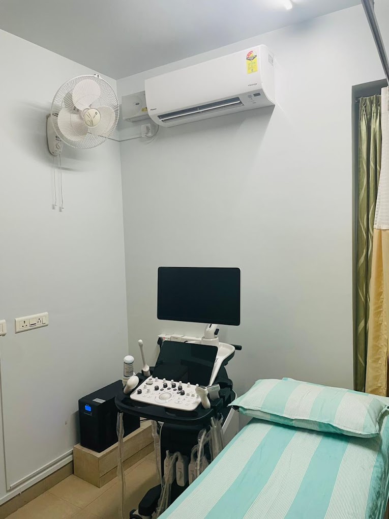 Nitara Scans ultrasound scan room